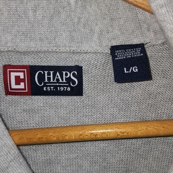 Chaps Chaps Grandpa Full Buttoned Collared Pocketed Long Sleeve Sz Size US L / EU 52-54 / 3 - 3 Thumbnail