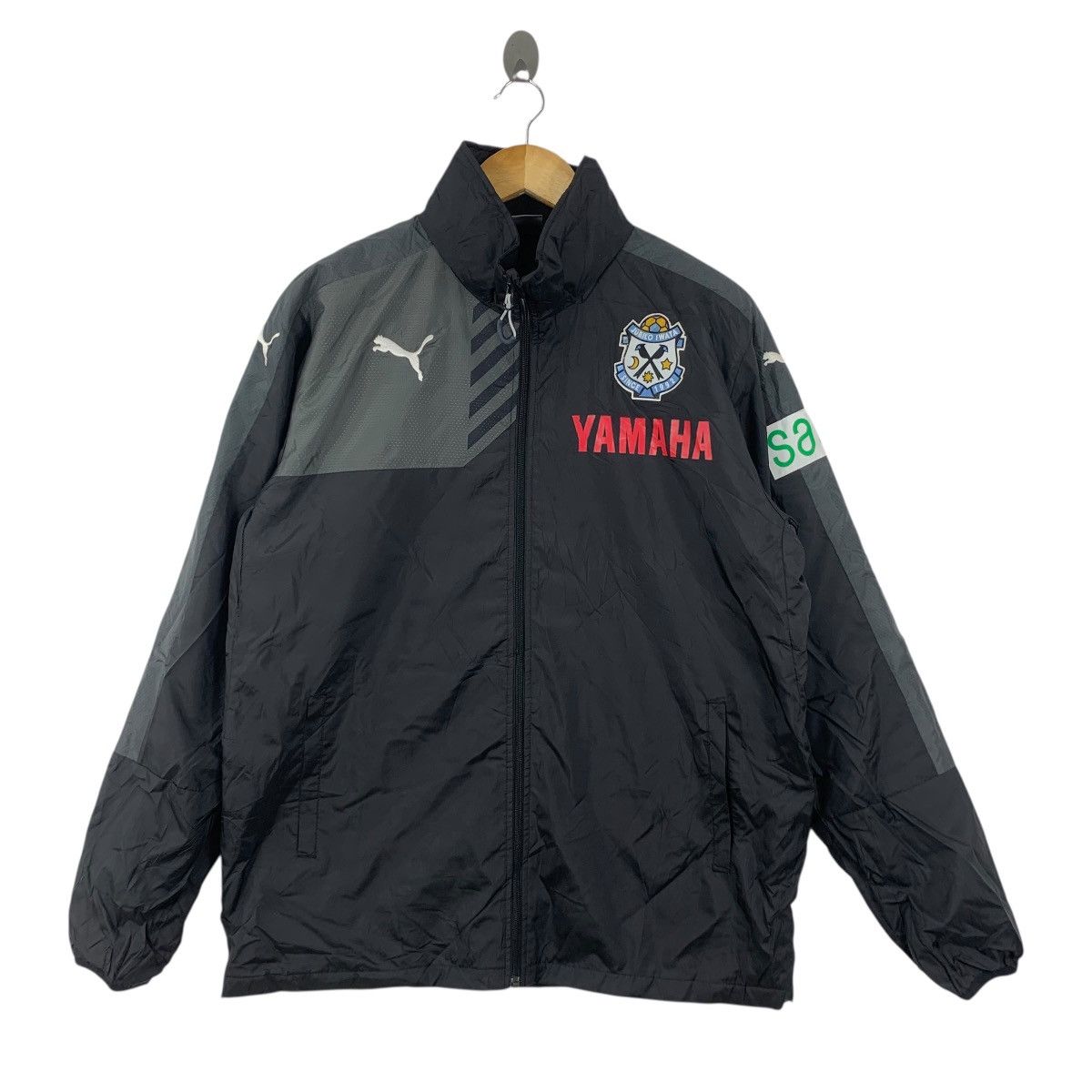 Puma Vintage PUMA YAMAHA JUBILO IWATA Soccer Football Jacket J Size US L / EU 52-54 / 3 - 4 Thumbnail