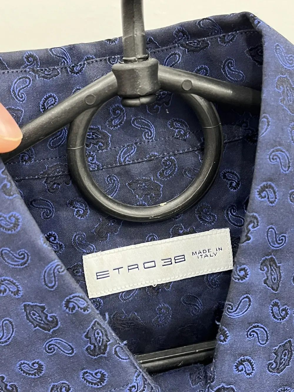 Etro Etro Cotton Printed Button Up Shirt Size US M / EU 48-50 / 2 - 2 Thumbnail
