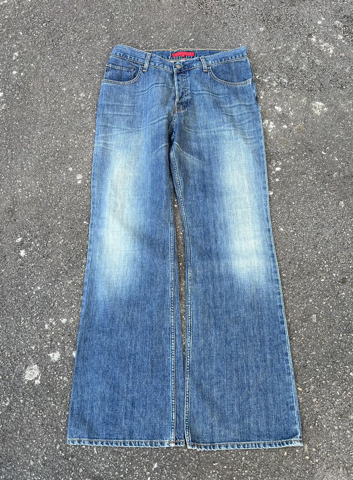 FCUK FCUK Flare Jeans Size US 32 / EU 48 - 1 Thumbnail