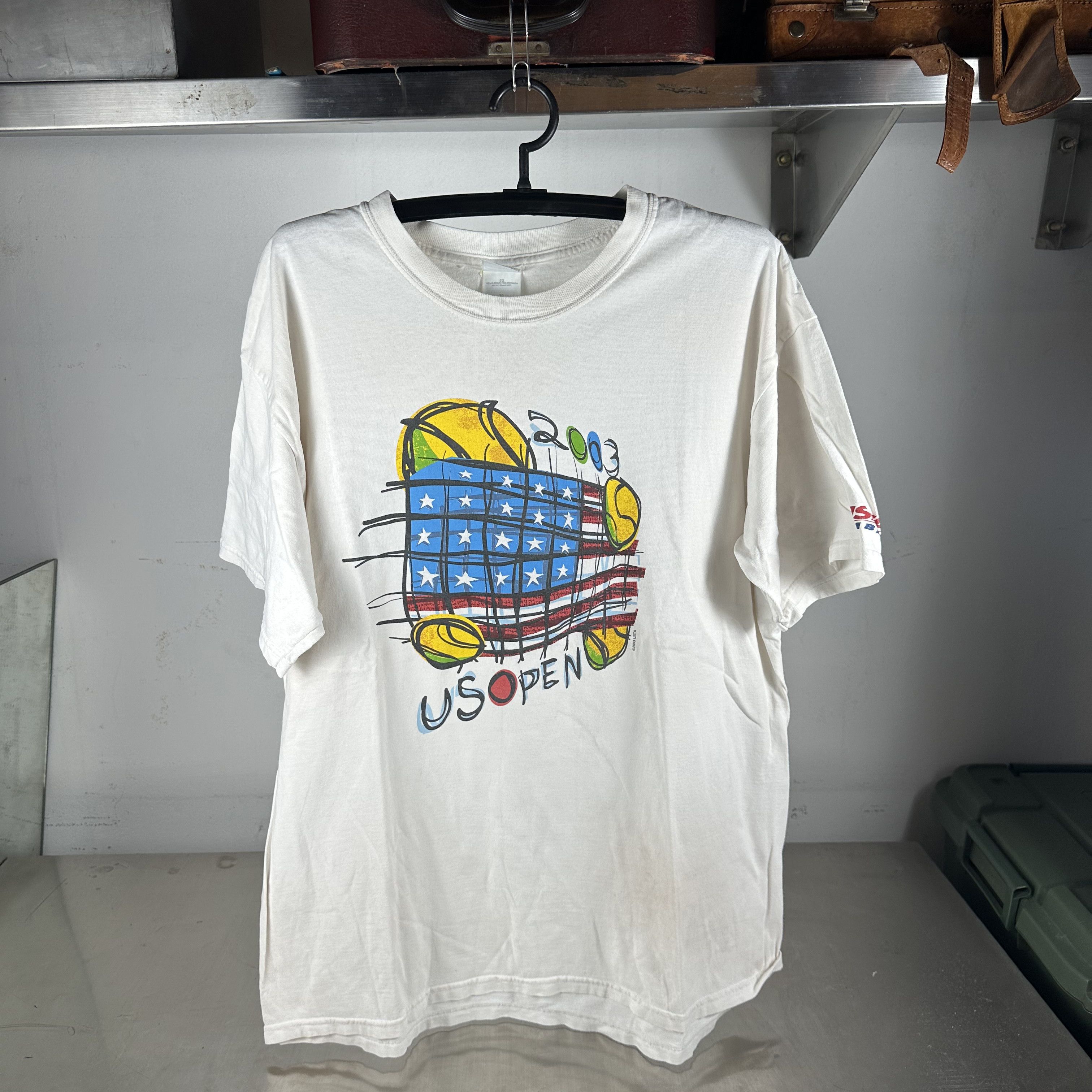 ​​Vintage 2003 US Open Tennis Championship Promo XL T-shirt