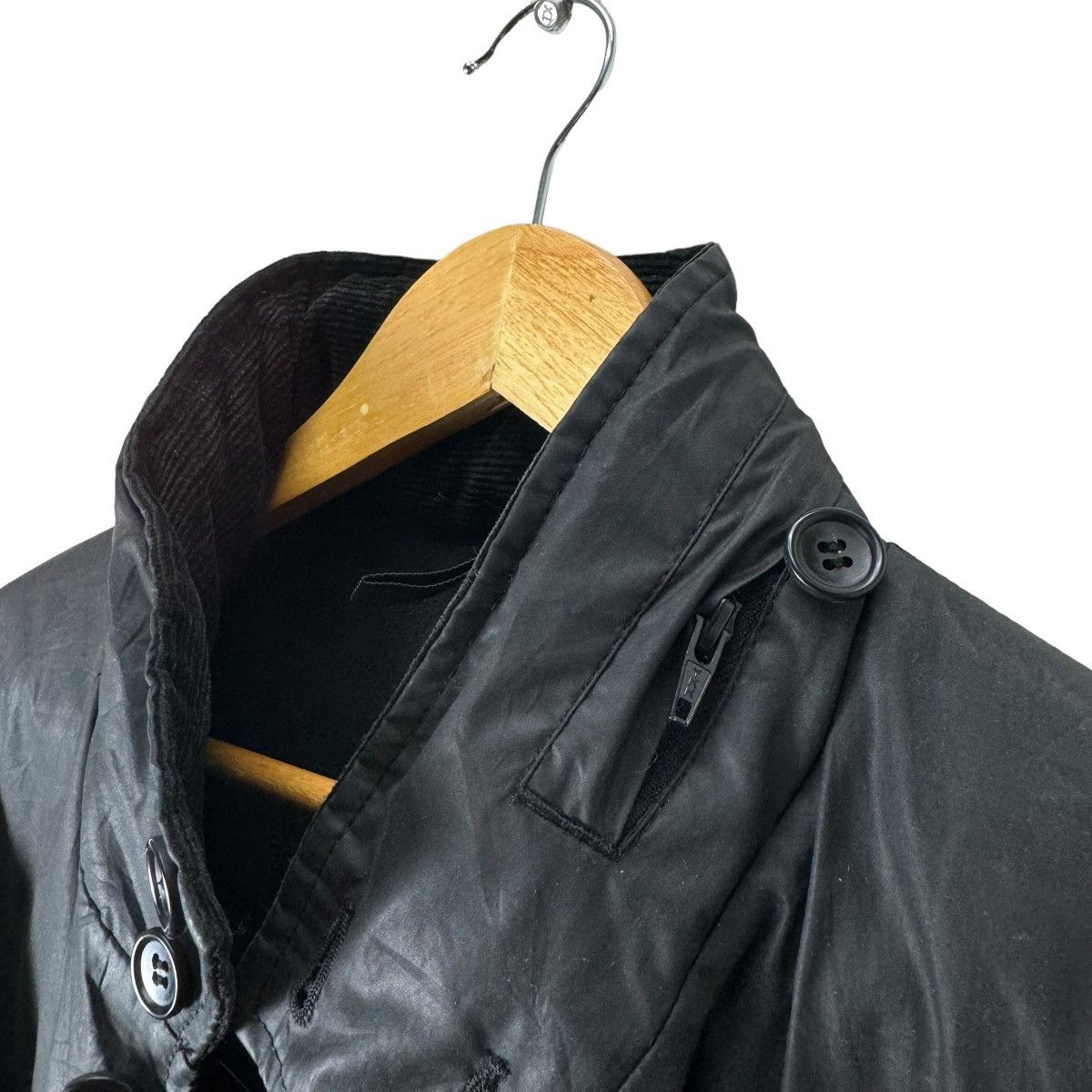 Margaret Howell ☀️MARGARET HOWELL COATED HOODIE BUTTON JACKET Size US L / EU 52-54 / 3 - 6 Thumbnail