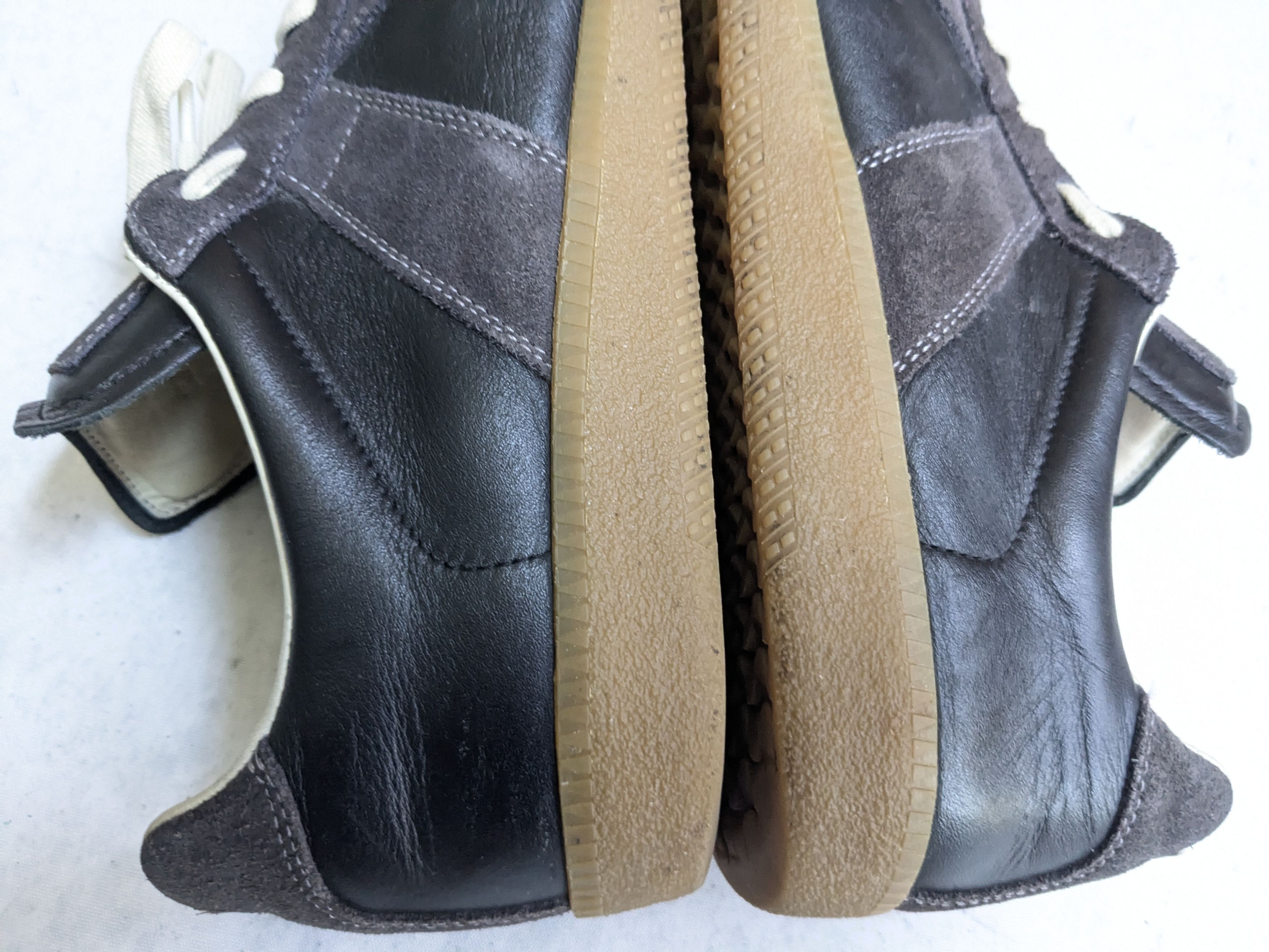 Maison Margiela Maison Margiela Replica GAT Sneakers Black 8 41 Gum Low Size US 8 / EU 41 - 13 Thumbnail