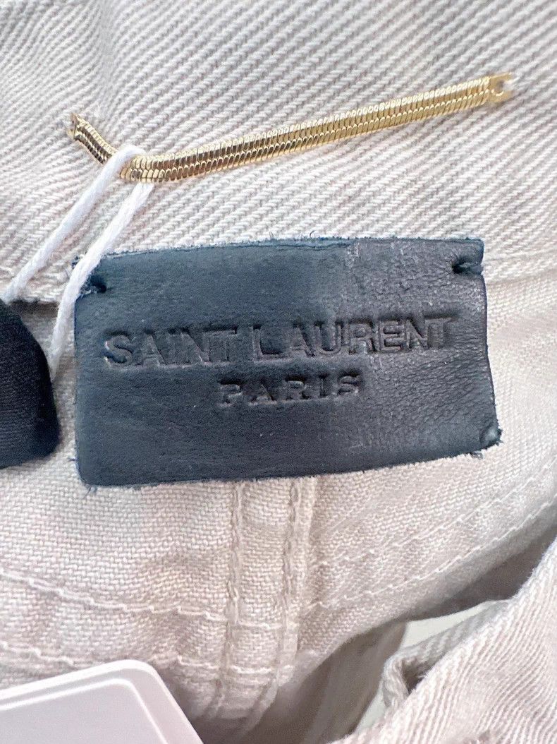 Saint Laurent Paris Beige shorts