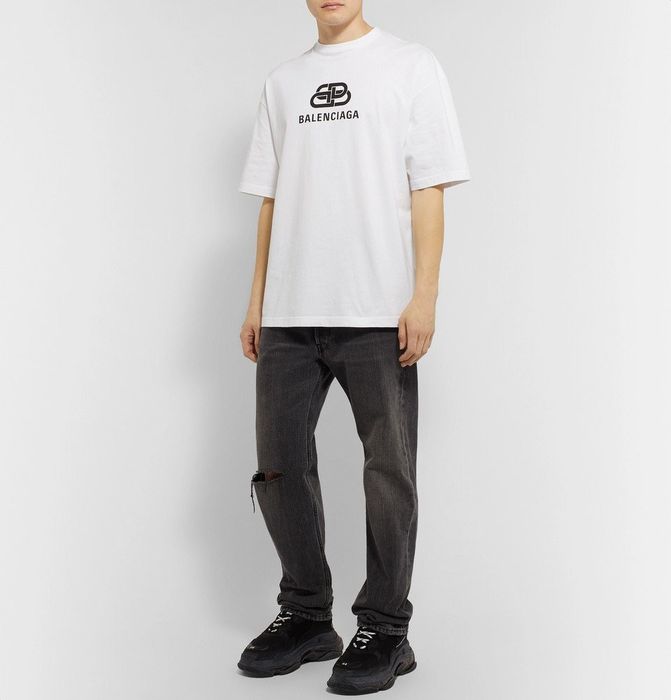 balenciaga interlock t shirt