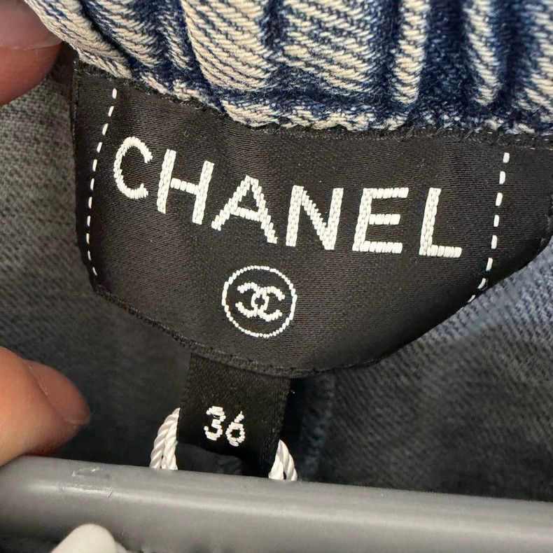 Chanel Chanel Flared lace jeans Size 24" / US 00 / IT 34 - 5 Thumbnail