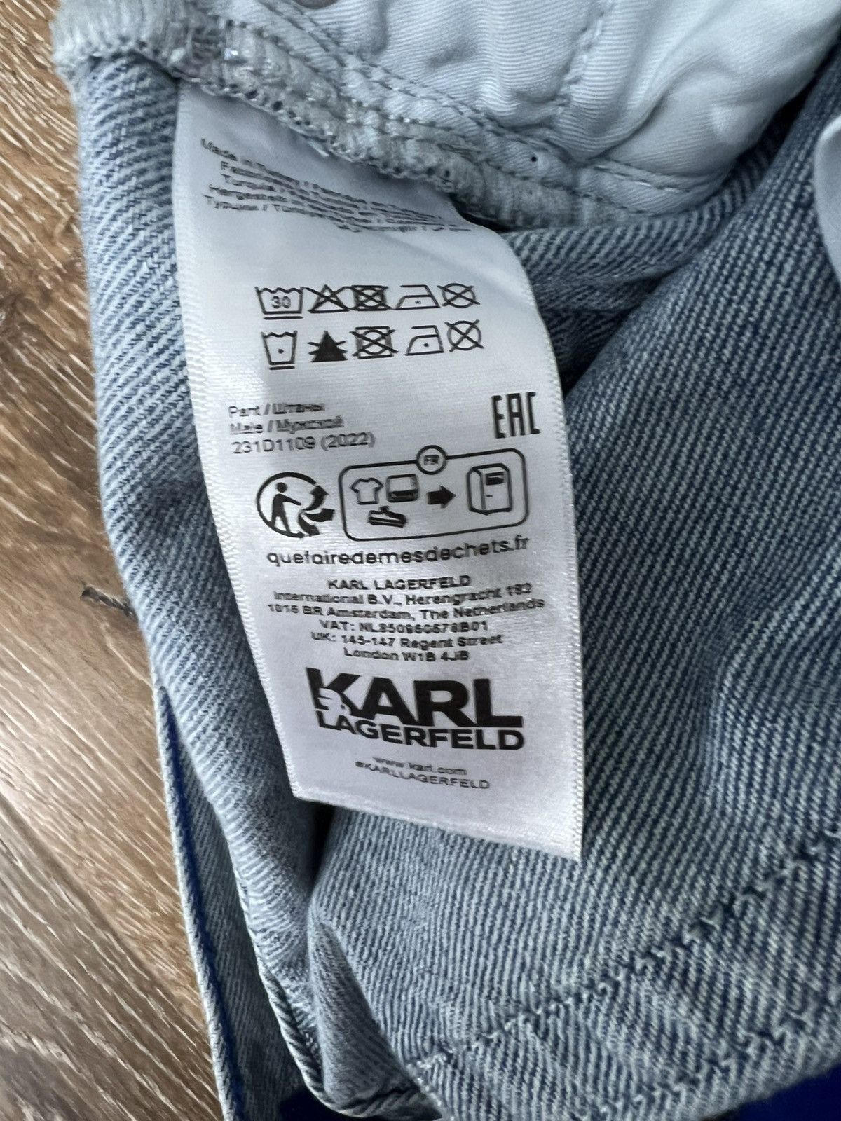 Karl Lagerfeld Karl Lagerfeld denim shorts Size US 32 / EU 48 - 4 Thumbnail