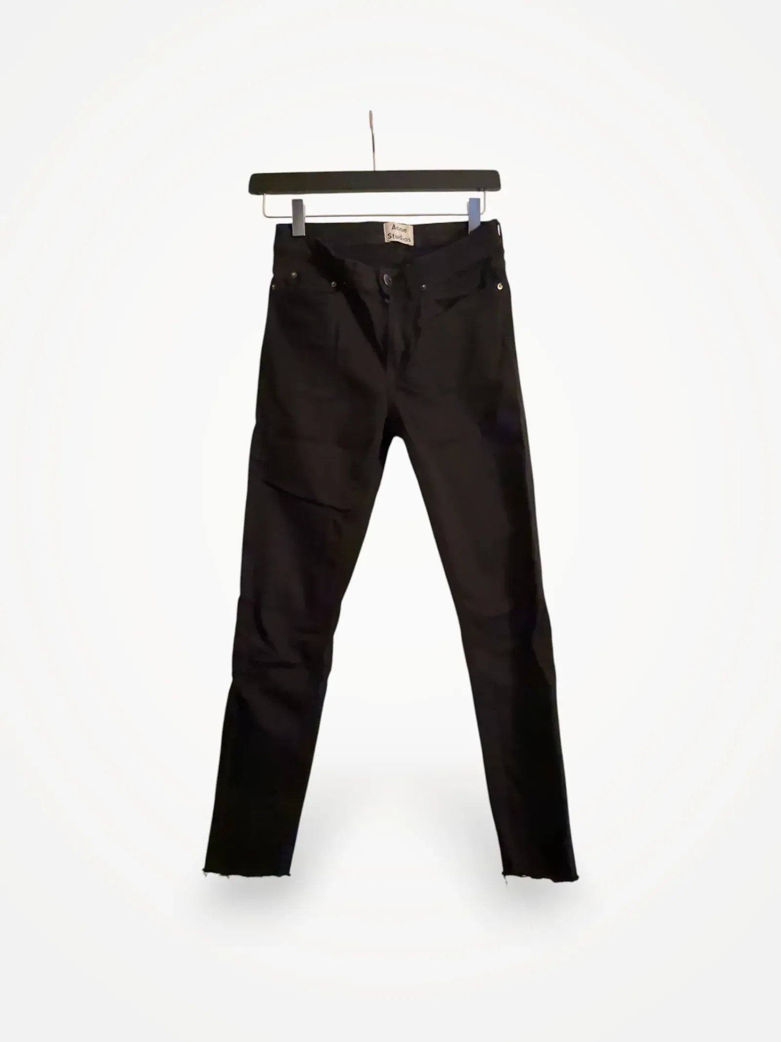 Acne Studios Acne Studios Skin 5 black Jeans Size 27" / US 4 / IT 40 - 1 Thumbnail