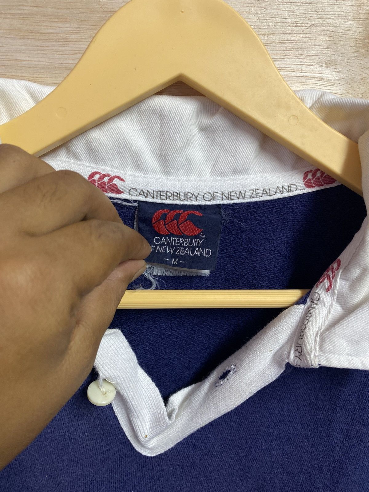 Canterbury of New Zealand Canterburry of New Zealand polo rugby sweatshirt Size US XL / EU 56 / 4 - 3 Thumbnail
