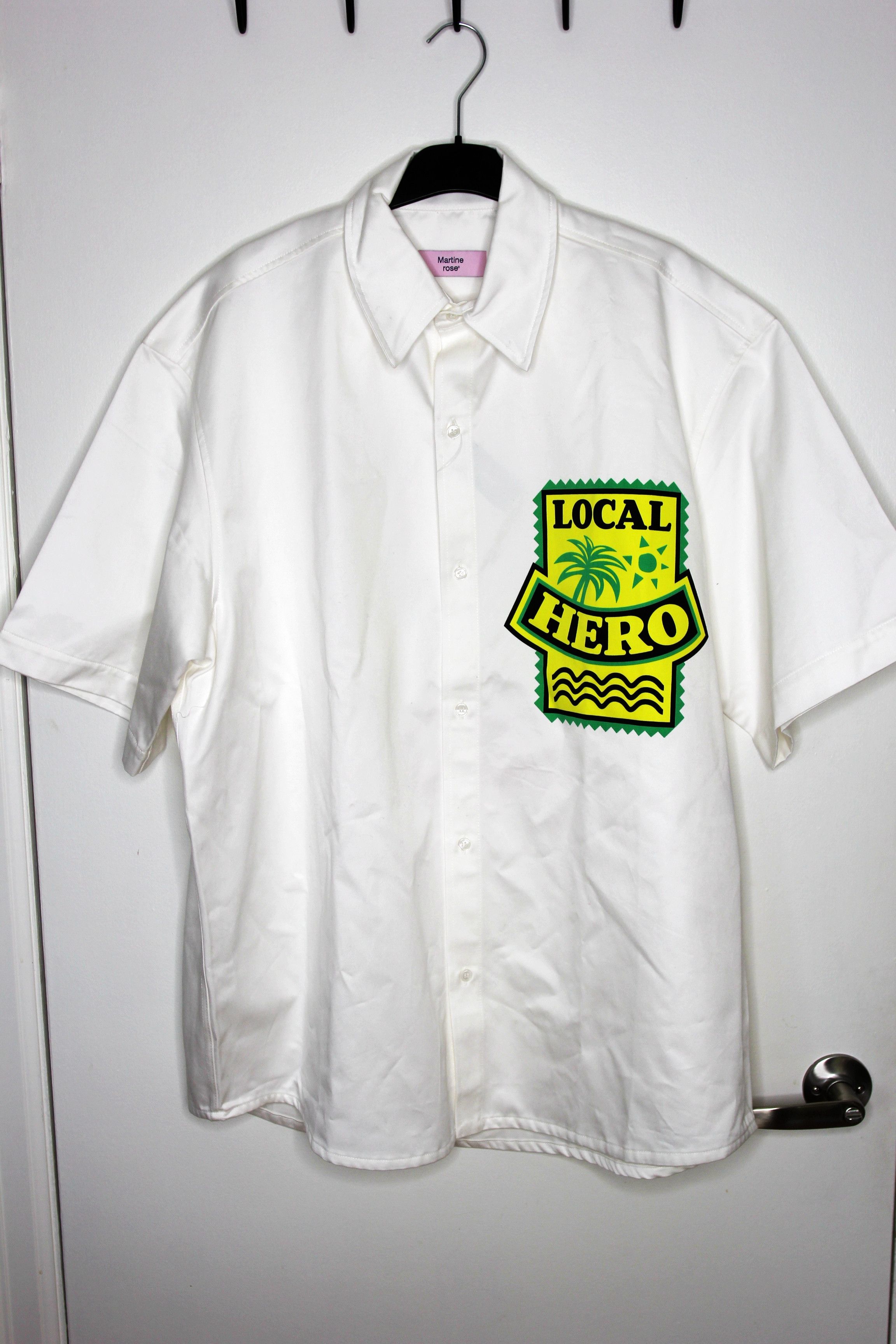 Martine Rose BNWT SS25 MARTINE ROSE LOCAL HERO SHIRT S Size US S / EU 44-46 / 1 - 2 Thumbnail