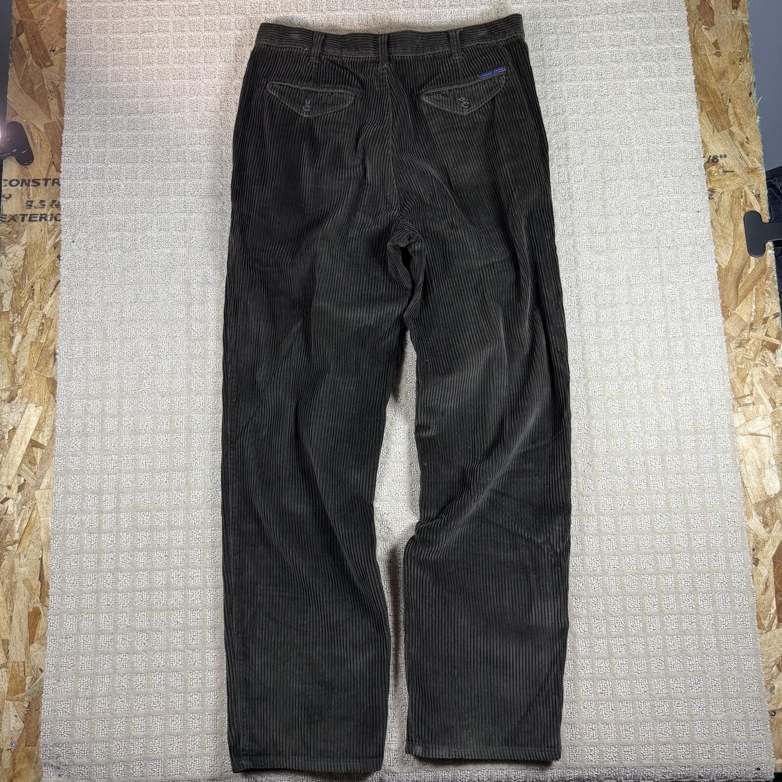 Point Zero Y2K Point Zero Corduroy Wide Leg Pants 36x33 Size US 36 / EU 52 - 7 Thumbnail