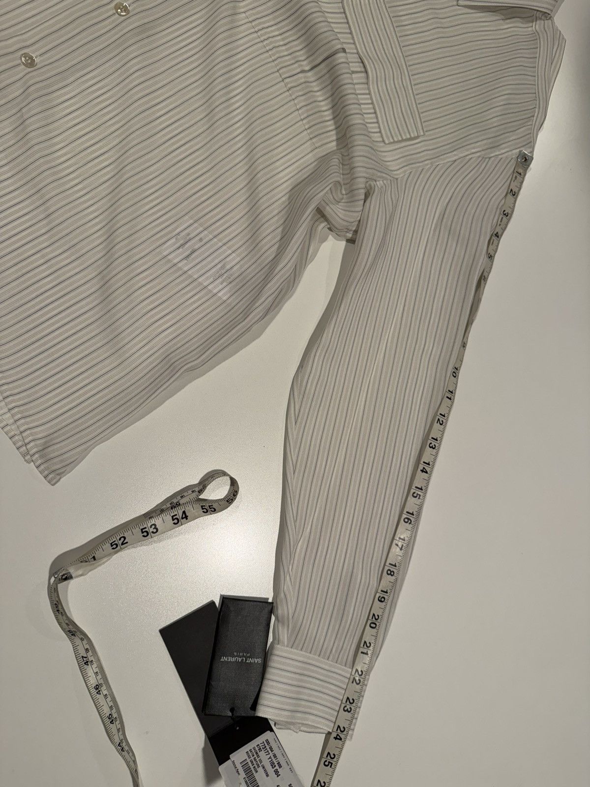 Saint Laurent Paris Saint laurent silk shirt. 40/15.5. $1700 Size US M / EU 48-50 / 2 - 6 Thumbnail
