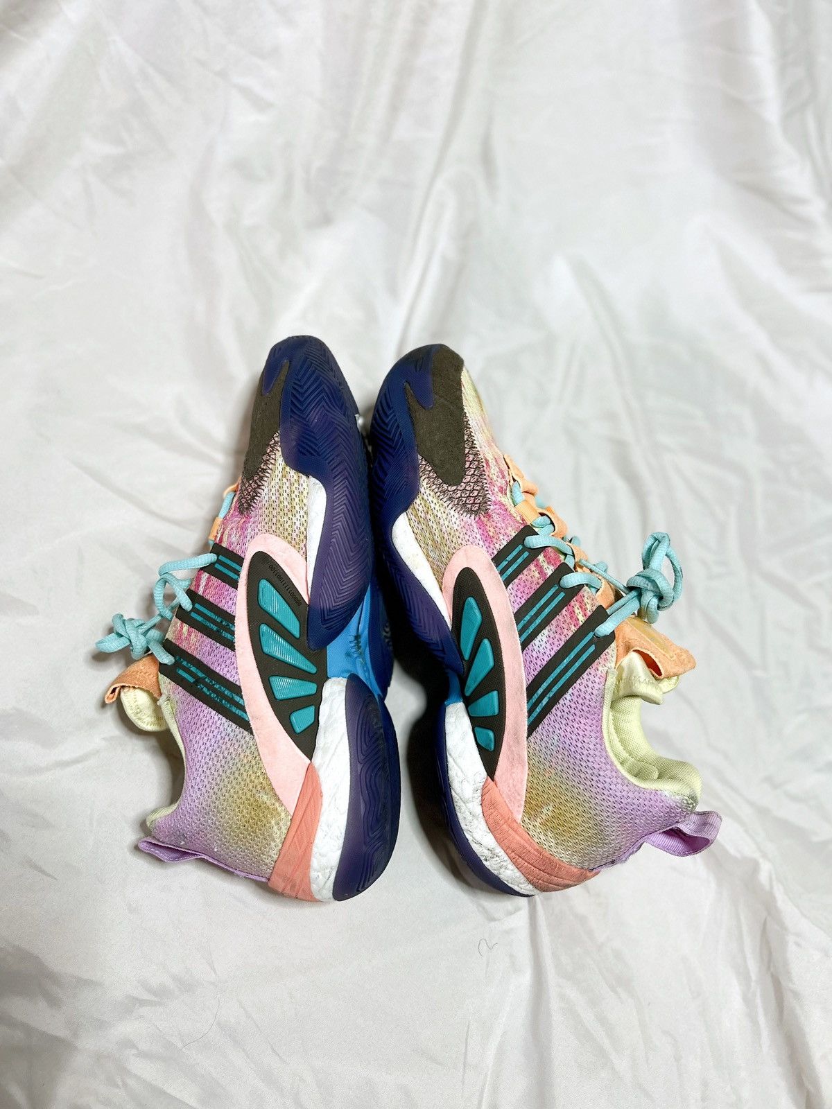 Adidas × Pharrell Adidas Pharrell x Crazy BYW 2.0 'Chalk Coral' Size US 9.5 / EU 42-43 - 6 Thumbnail