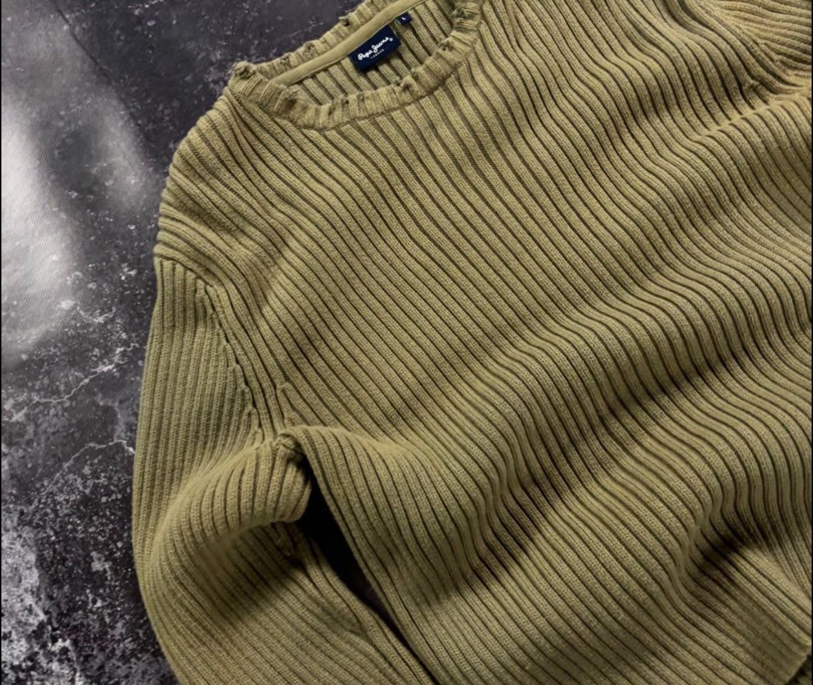 Vintage Distressed knitted vintage sweater Size US L / EU 52-54 / 3 - 3 Thumbnail