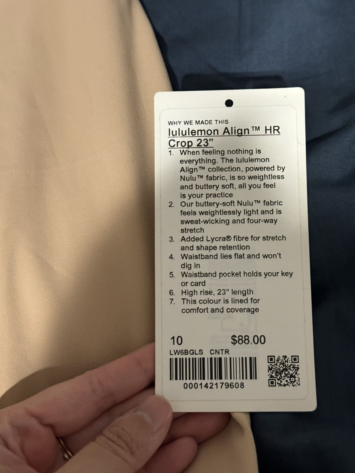 Lululemon NEW Lululemon Align HR Crop 23” Size 30" / US 8 / IT 44 - 2 Thumbnail