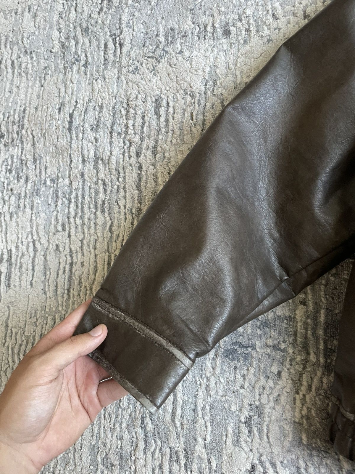 Vintage Bershka Leather Jacket Size US S / EU 44-46 / 1 - 3 Thumbnail