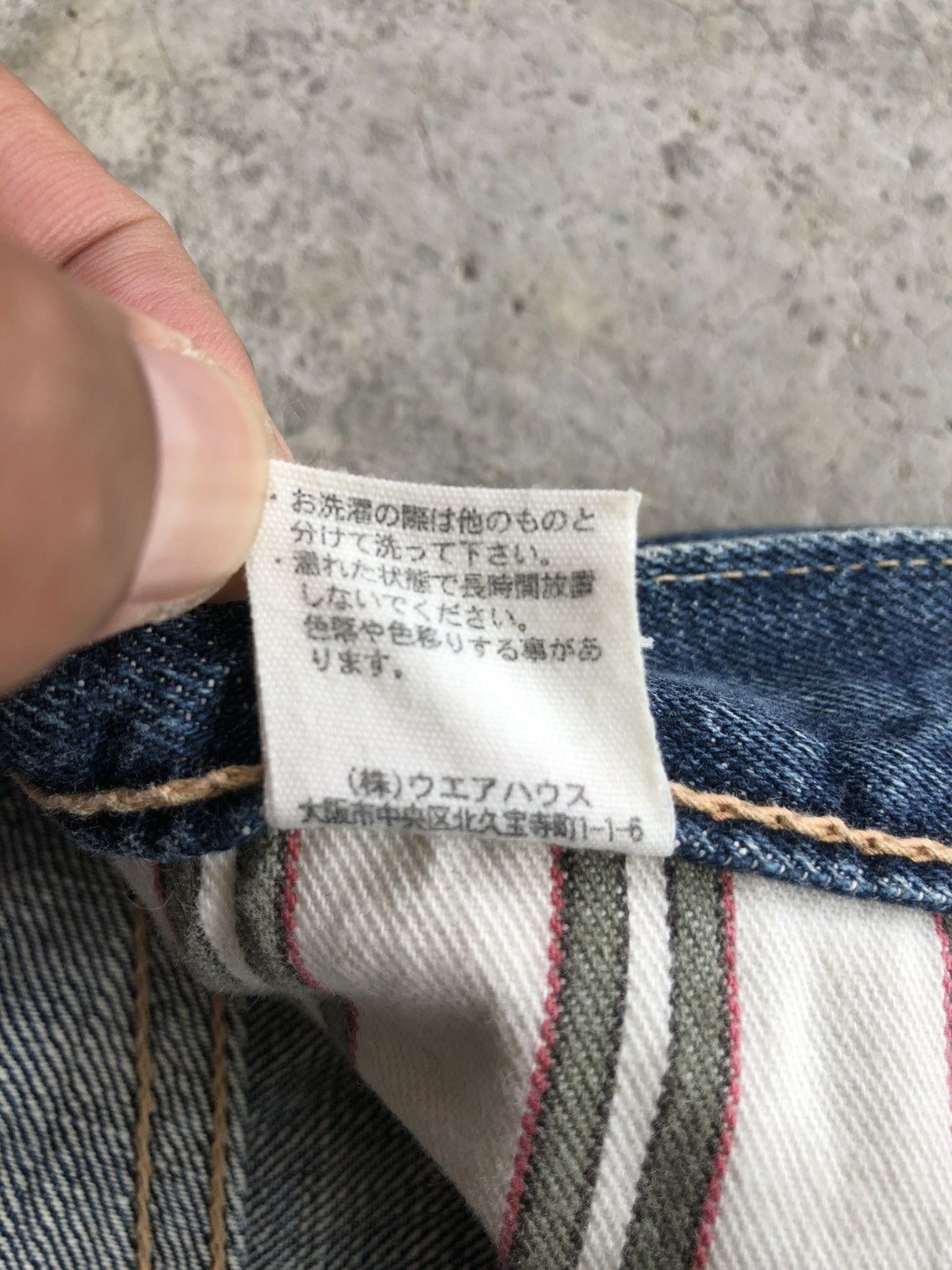 Warehouse & Co. Japanese Warehouse Duck Digger Selvedge Denim Diatressed Size US 28 / EU 44 - 23 Thumbnail