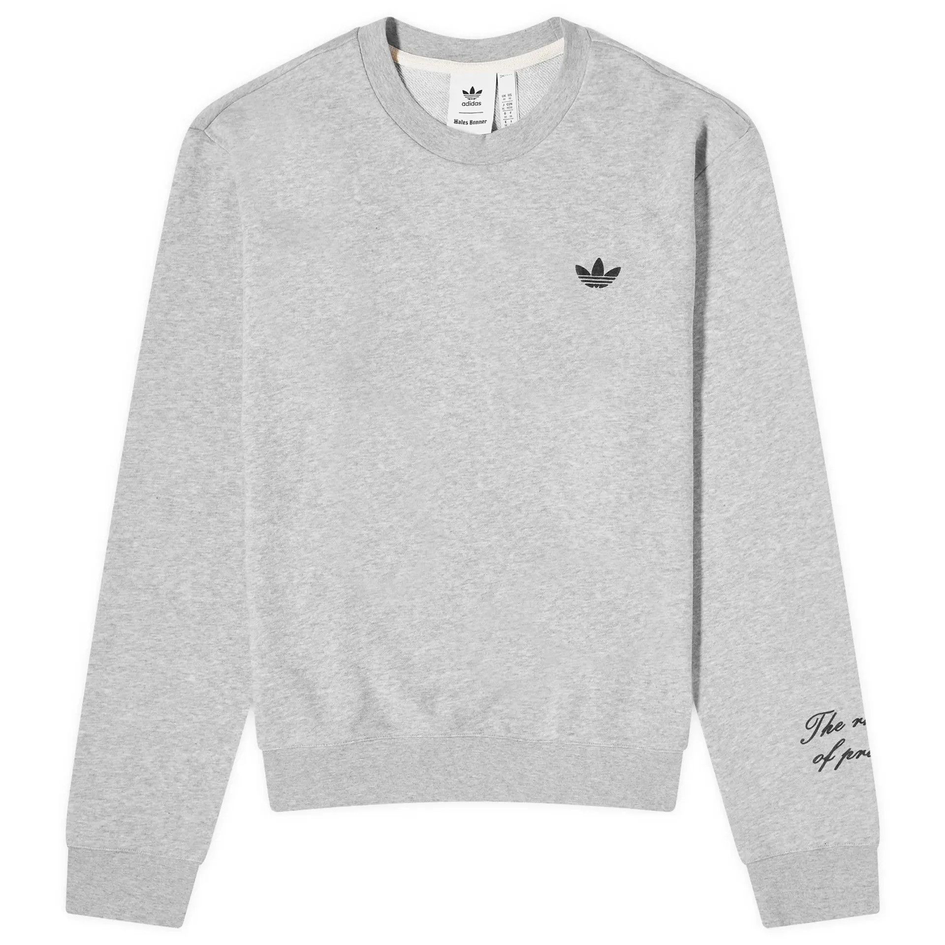 Adidas × Wales Bonner o1mle0426 Long Sleeve T-Shirt in Gray Size US M / EU 48-50 / 2 - 1 Thumbnail