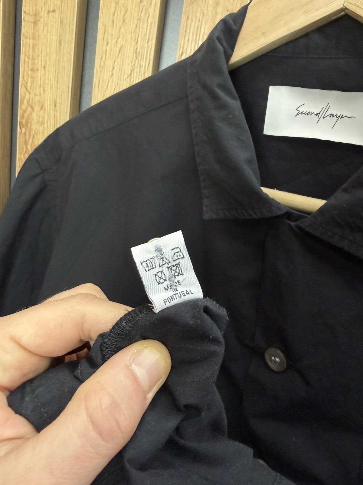 Second/Layer Second/Layer Black Short Sleeve Shirt Size XL Size US XL / EU 56 / 4 - 8 Thumbnail