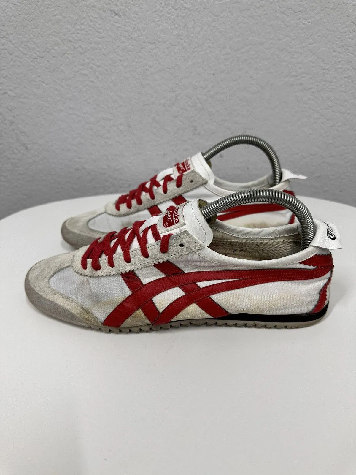 Vintage Vintage Asics Tiger Onitsuka Shoes Y2K Style Yellow Mexico Size US 9 / EU 42 - 6 Thumbnail