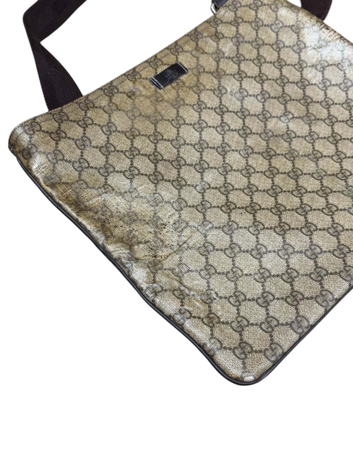 Gucci Gucci GG Monogram messenger bag Size ONE SIZE - 4 Thumbnail