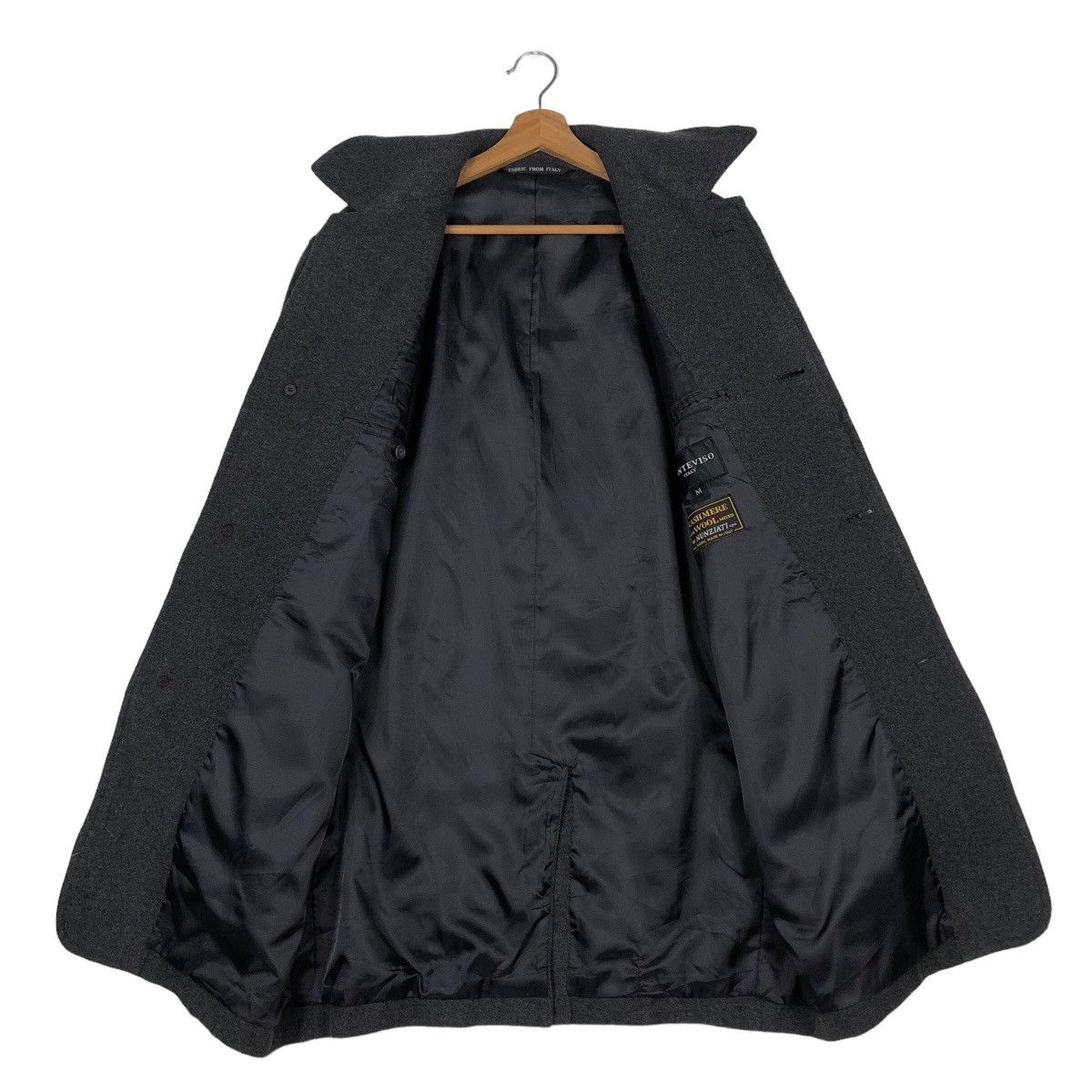Issey Miyake 🔥Vintage Long Jacket Wool Cashmere Monteviso Japan Size US M / EU 48-50 / 2 - 13 Thumbnail