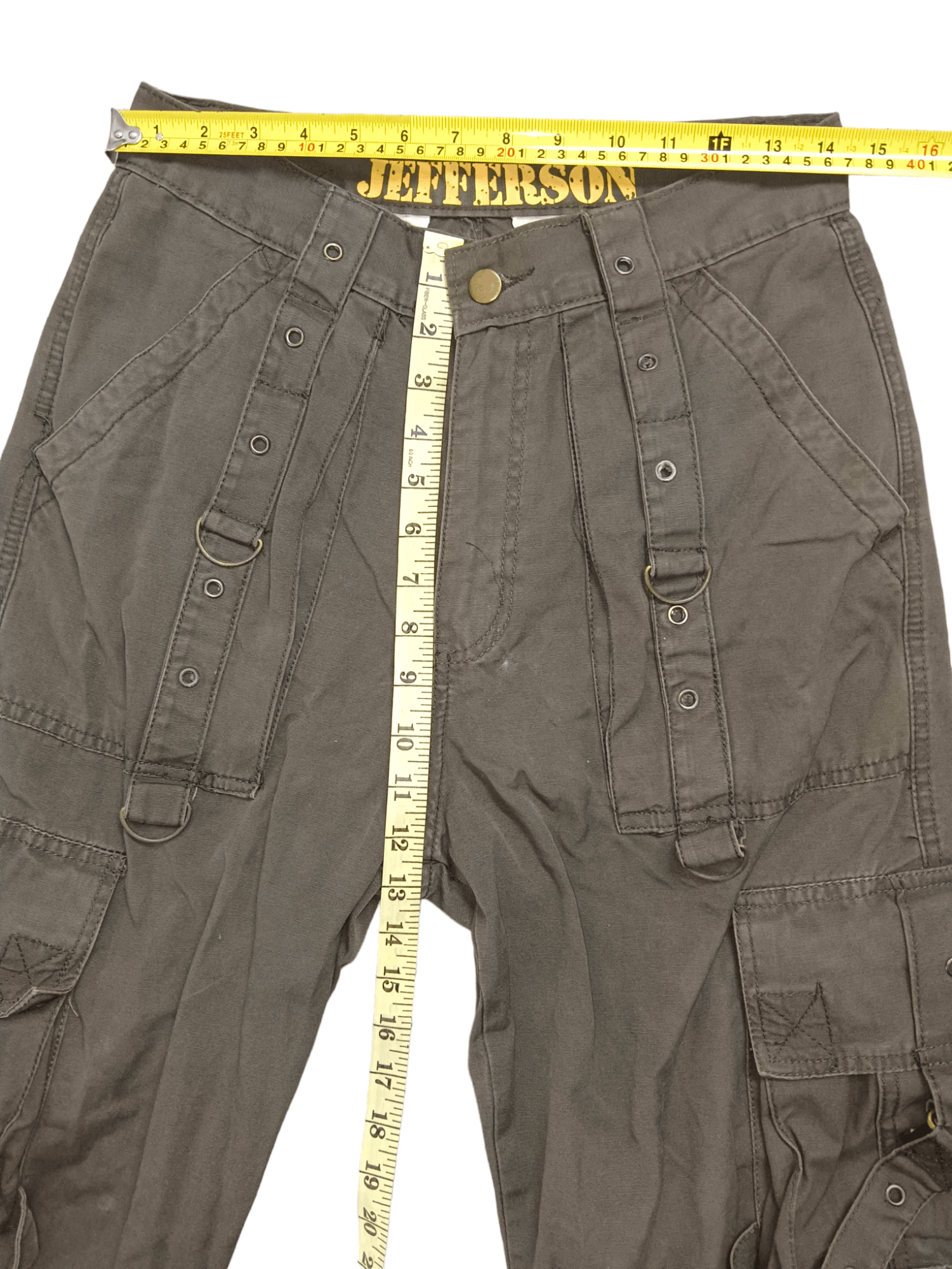 GOA GOA style Jefferson Military Bondage Cargo Pants Size US 29 - 8 Thumbnail