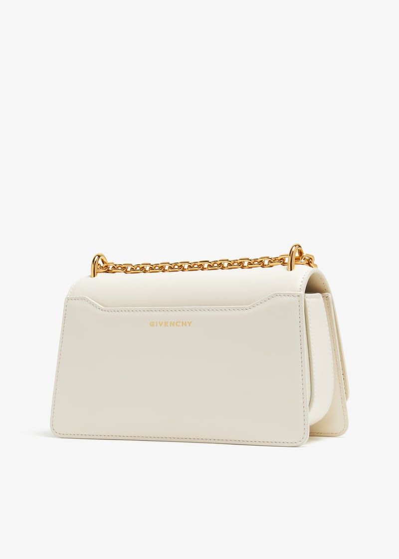 Givenchy o1w1db10525 Size: OS/4G Small Sliding Chain Bag in White Size ONE SIZE - 2 Thumbnail