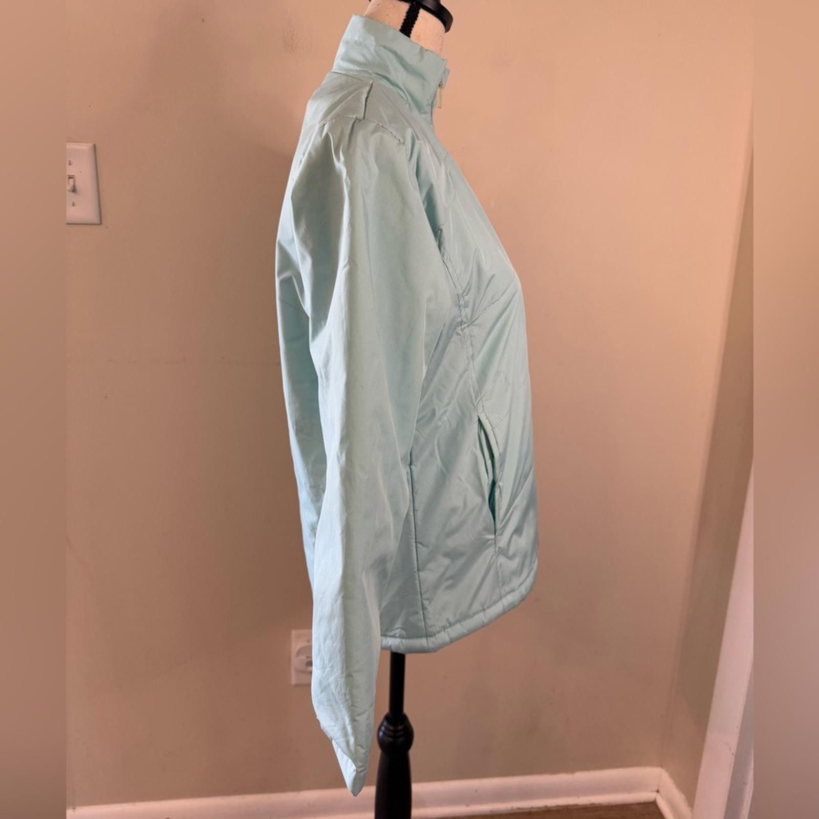 Other E-Nigi light mint blue green zip up lightweight jacket SZ M Size M / US 6-8 / IT 42-44 - 2 Thumbnail