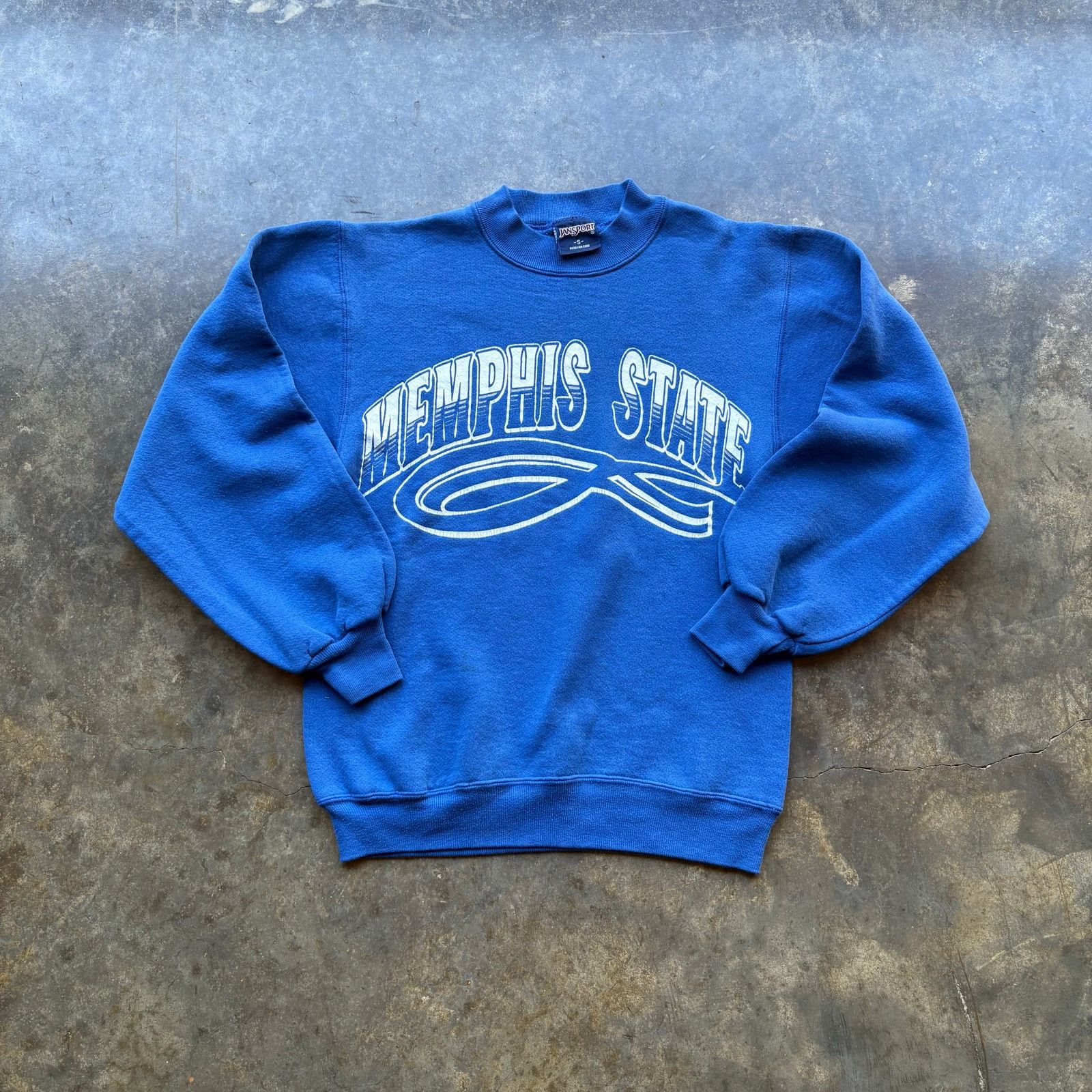 Jansport Vintage 90s Memphis State Sweatshirt Size US S / EU 44-46 / 1 - 1 Thumbnail
