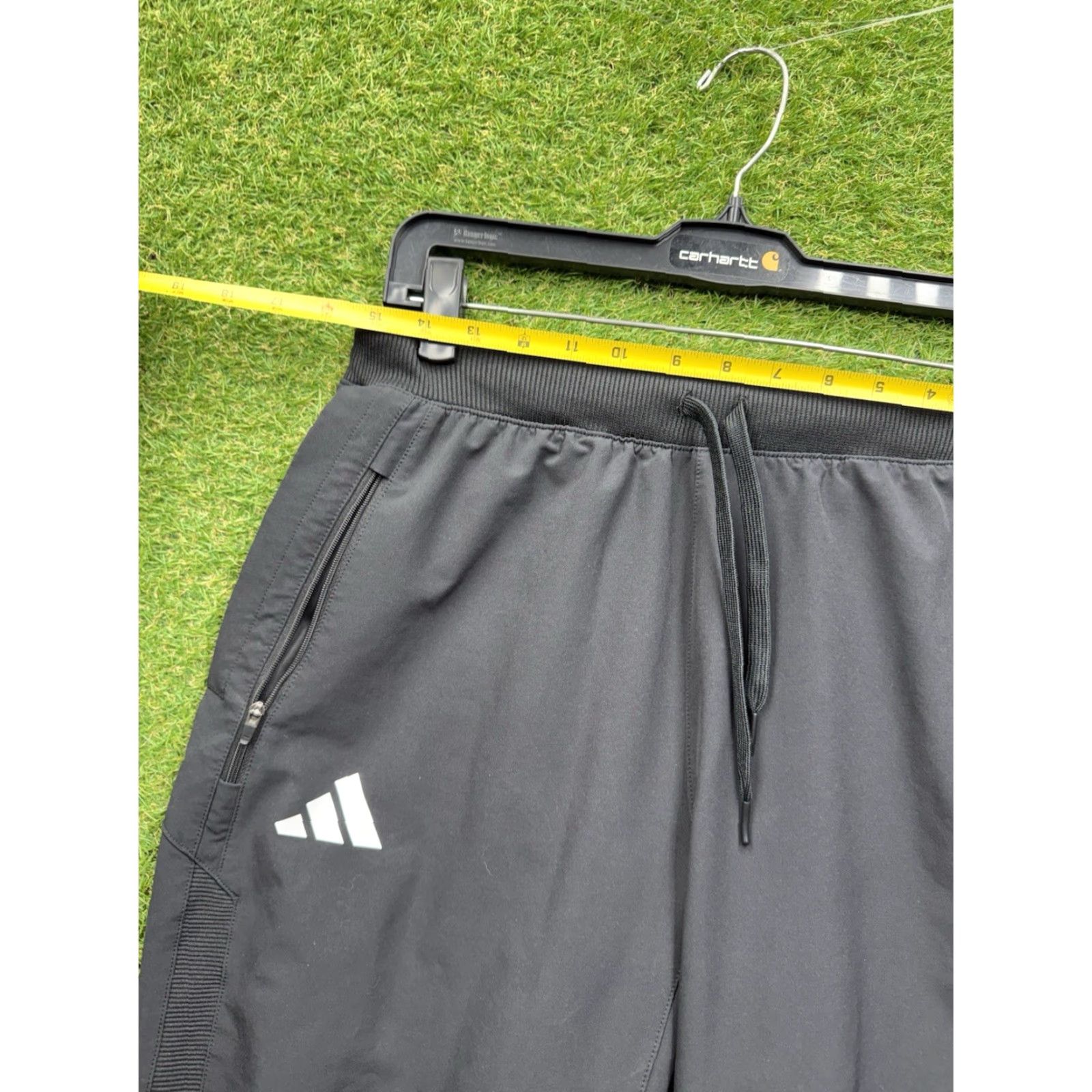 Adidas Adidas Miami Heat Pants Mens Medium Player Issued Black Joggers Warm Up Stretch Track Pants Athletic Mens Black Adidas Miami Heat Pants M Size US 31 - 2 Thumbnail