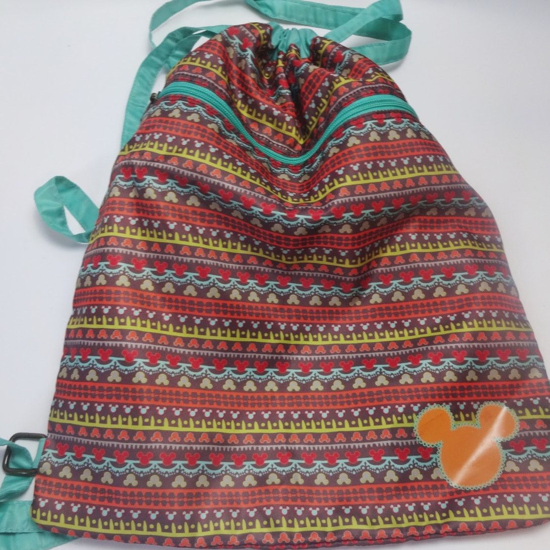 Disney Disney Parks Mickey Icon Drawstring Backpack Size ONE SIZE - 1 Thumbnail