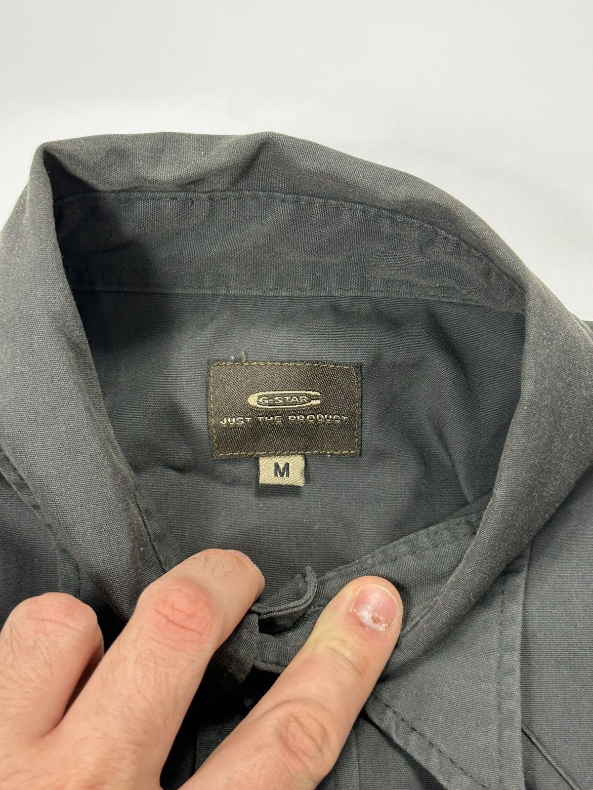 G-Star G-Star Raw Dark Grey Shirt Casual Fit Size US M / EU 48-50 / 2 - 9 Thumbnail