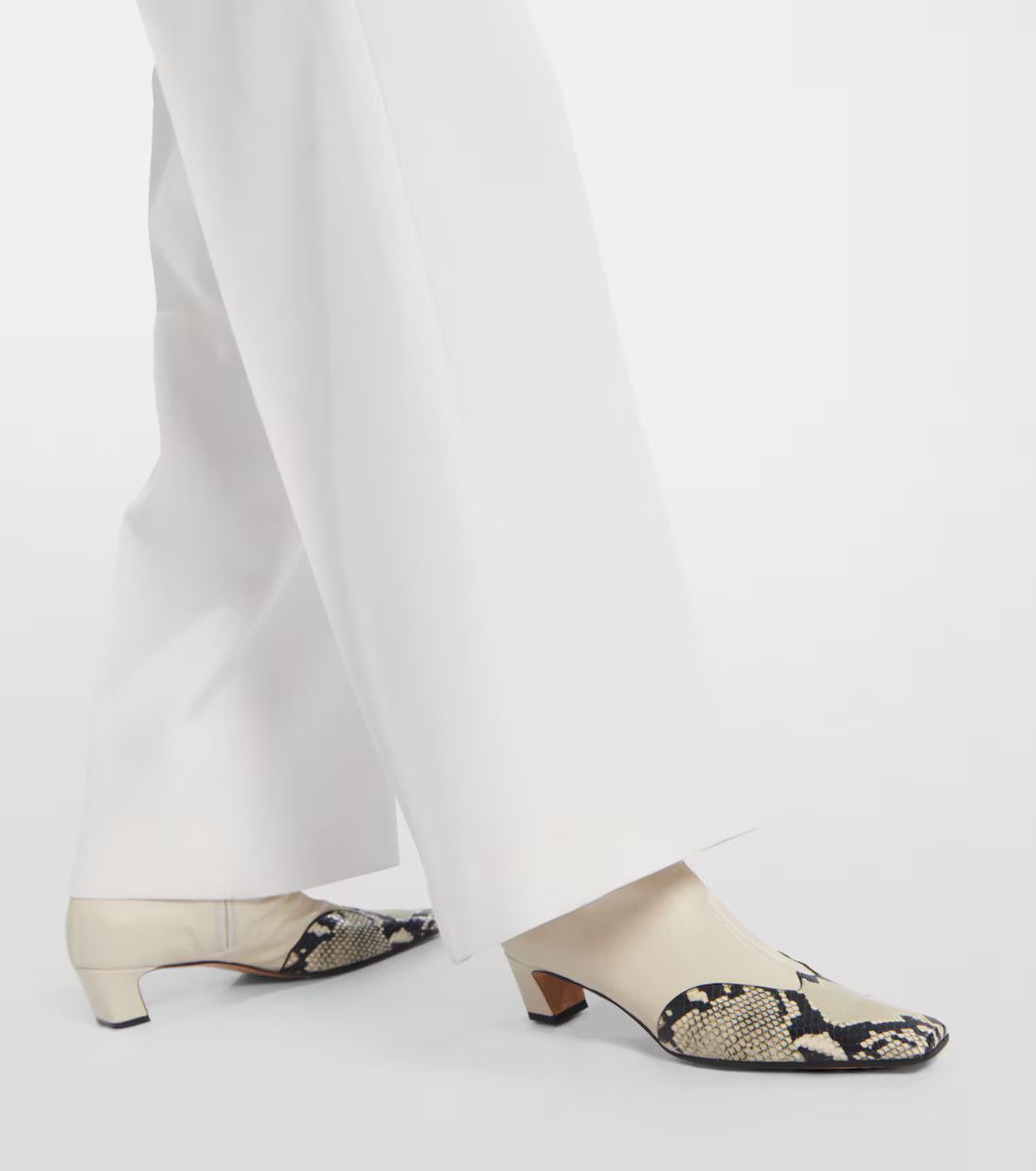 KHAITE o1s22i1n0724 Dallas Ankle Boots in Ivory Size US 8 / IT 38 - 3 Thumbnail