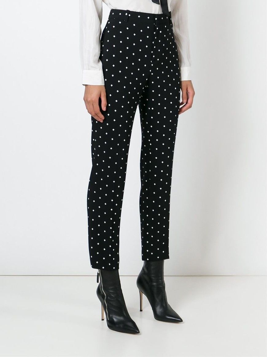 Givenchy givenchy cross dot print trouser Size 27" / US 4 / IT 40 - 2 Thumbnail