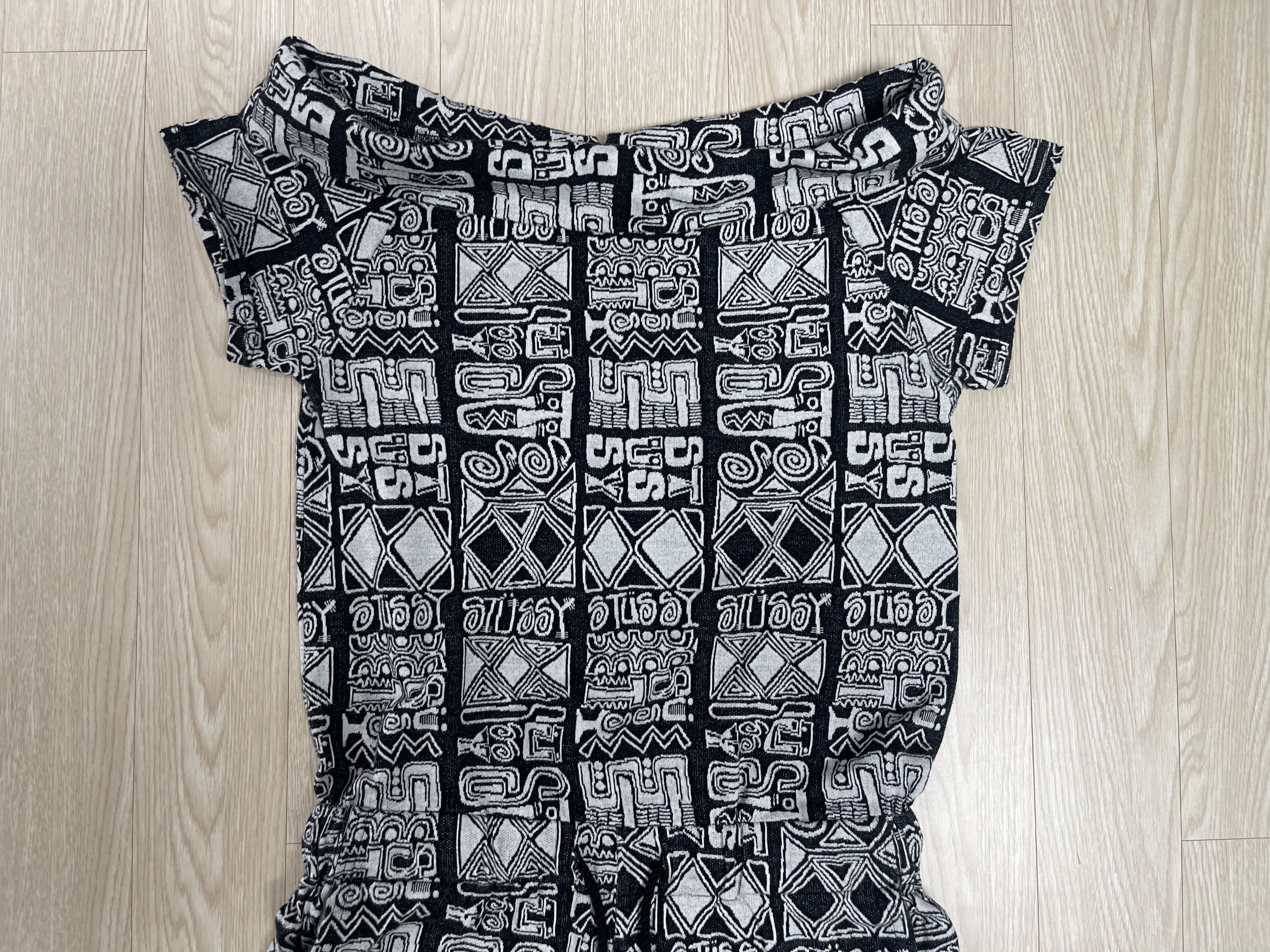 Stussy Stussy Japan Exclusive Jaquard jumpsuit Size 30" / US 8 / IT 44 - 2 Thumbnail