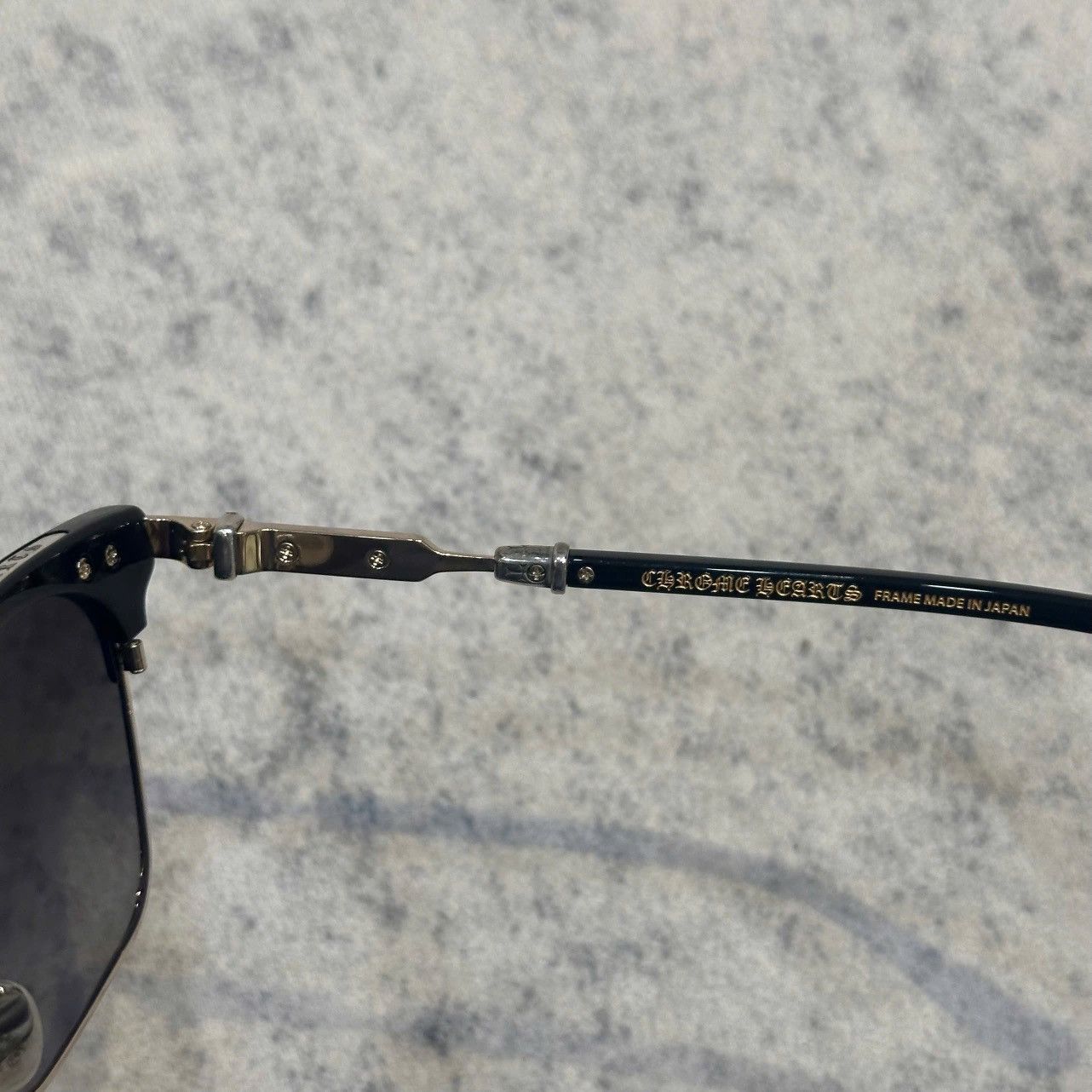 Chrome Hearts CHROME HEARTS VERTICAL SMILE II Black/Gold Plated Size ONE SIZE - 6 Thumbnail