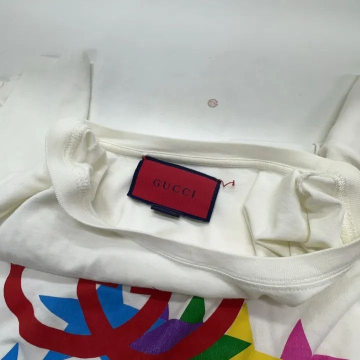 Gucci Gucci SS21 Special Series Star Print T-Shirt-2507 Size XS / US 0-2 / IT 36-38 - 4 Thumbnail