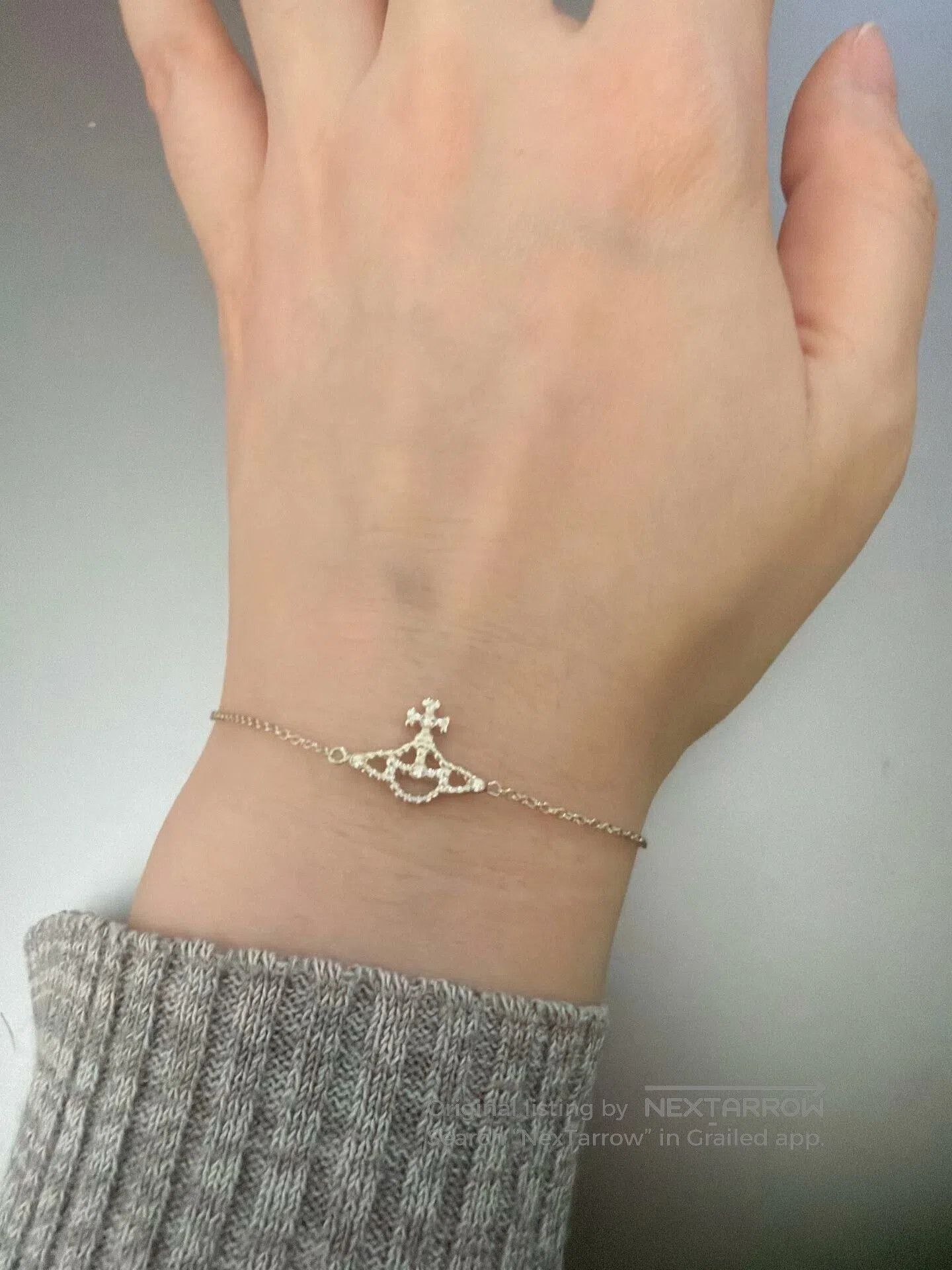 Vivienne Westwood Vivienne Westwood Saturn Silver Bracelet. Size ONE SIZE - 1 Thumbnail