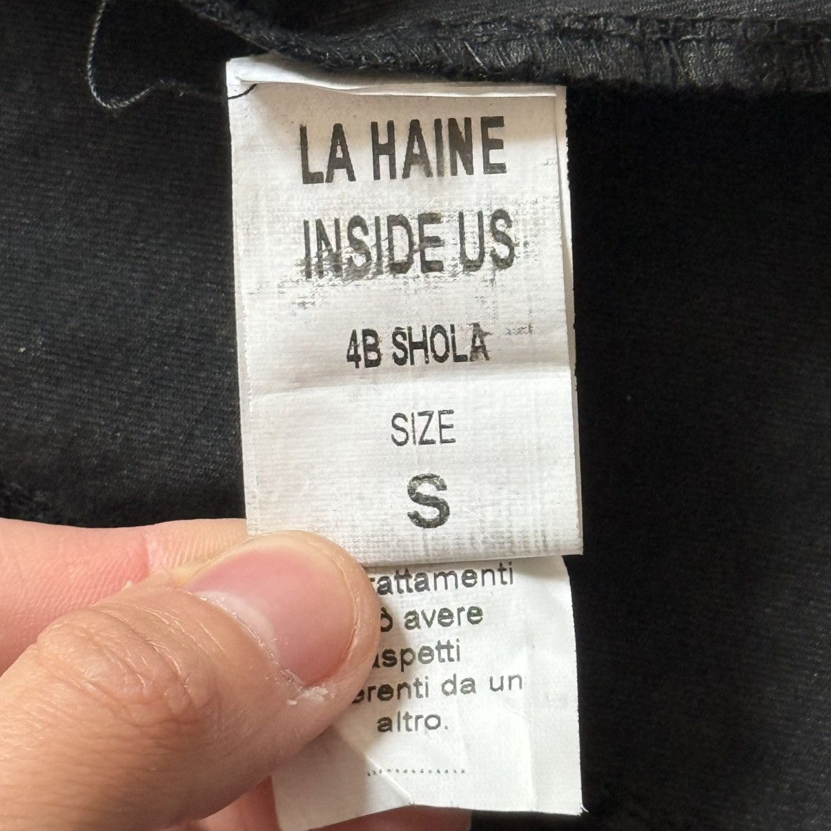 La Haine Inside Us Biker Avantgarde La Haine Inside Us Opium Waxed Jacket Owens Size S / US 4 / IT 40 - 9 Thumbnail