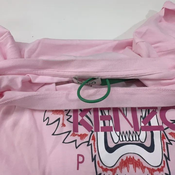 KENZO Pink Tiger Graphic Short Sleeve T-Shirt -2507