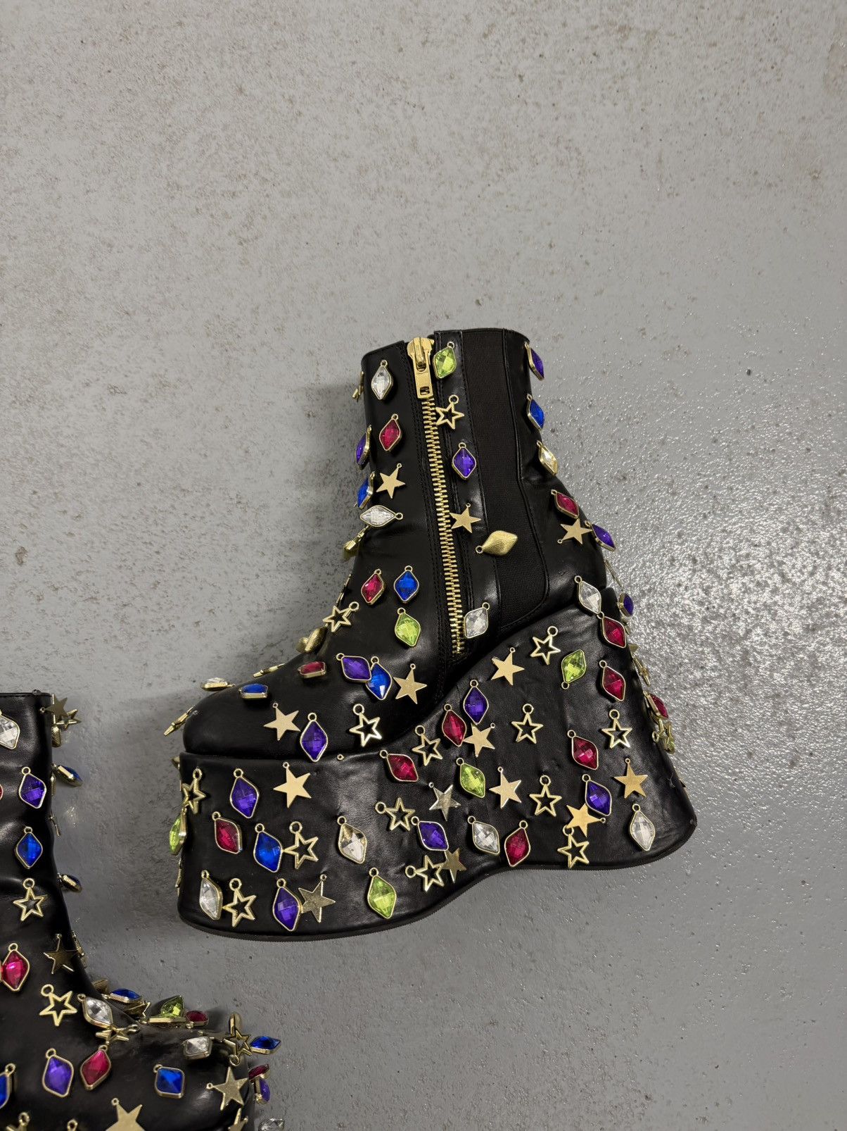 Dolls Kill Club Exx Doll Kills Drops Of Jupiter Platform Alt Rave Boots Size US 10 / IT 40 - 11 Thumbnail