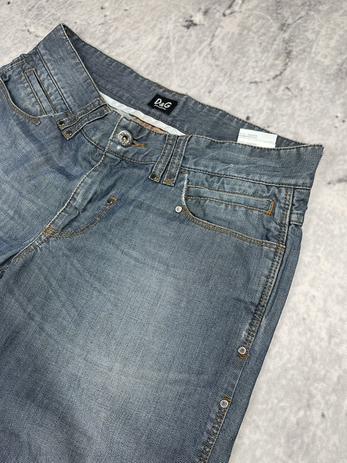 Dolce & Gabbana × Vintage Dolce&Gabbana vintage 00s jeans Y2K unisex streetwear style Size US 32 / EU 48 - 3 Thumbnail