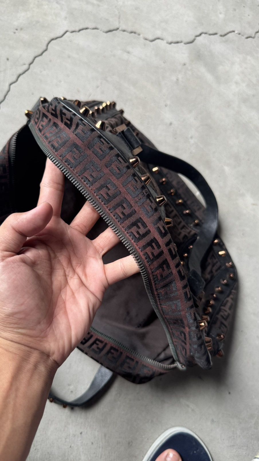 Fendi Fendi studded handbag Size ONE SIZE - 5 Thumbnail