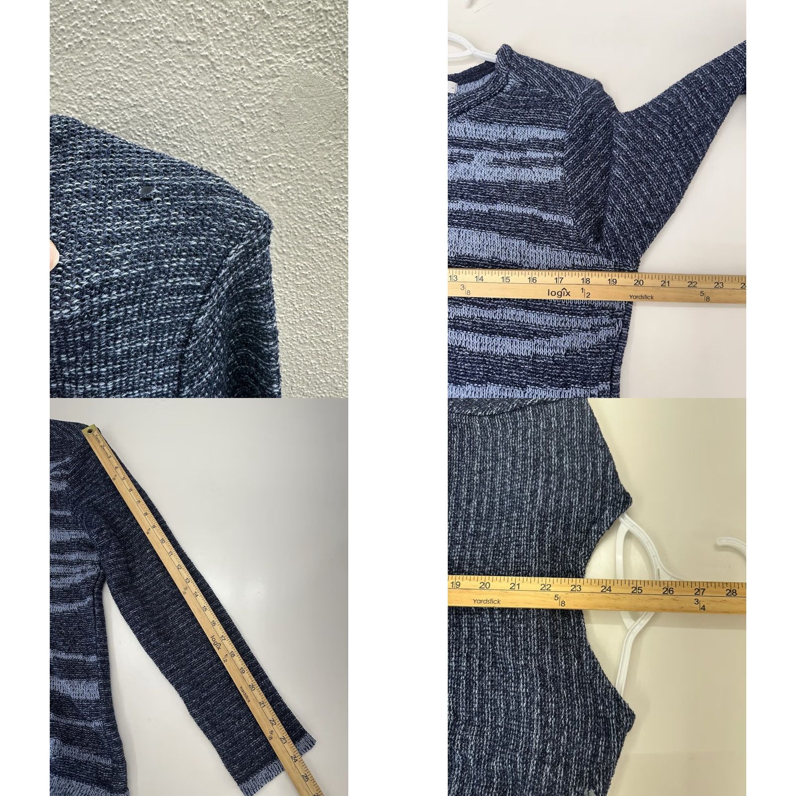 Vintage Skovhuus for T.S. Dobbins Womens Sweater Size Large Blue Rolled Neck NWTs Size L / US 10 / IT 46 - 8 Thumbnail