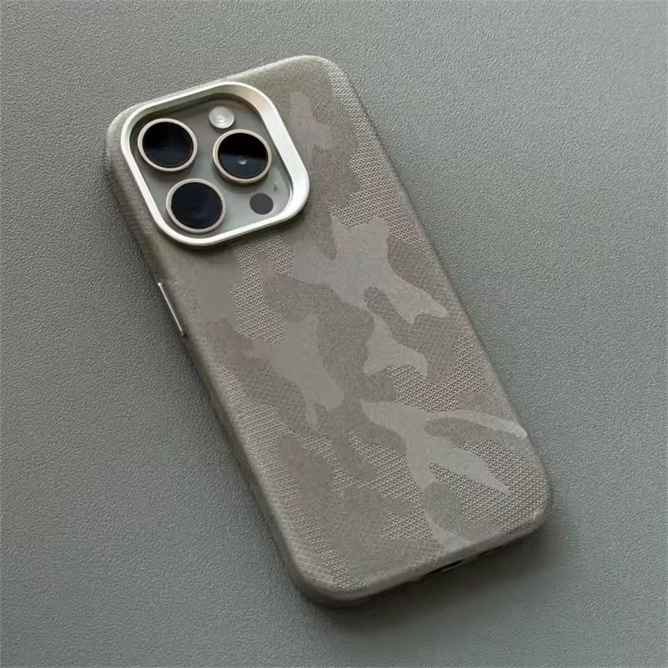 Other Camouflage Magnetic MagSafe Leather Case For Iphone 16 Pro Size ONE SIZE - 5 Thumbnail