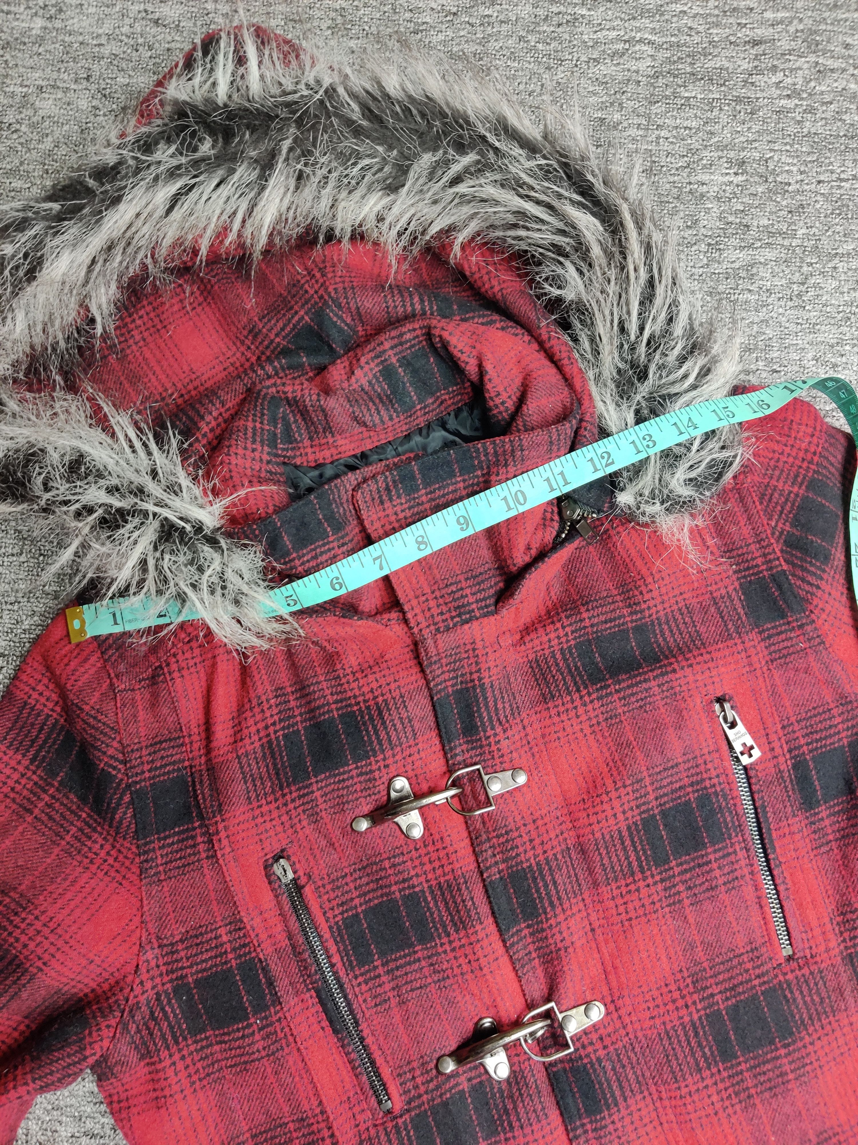 BERNINGS SHO Vintage Berning Sho Wool Fireman Fur Parka Fishtail Size US M / EU 48-50 / 2 - 20 Thumbnail