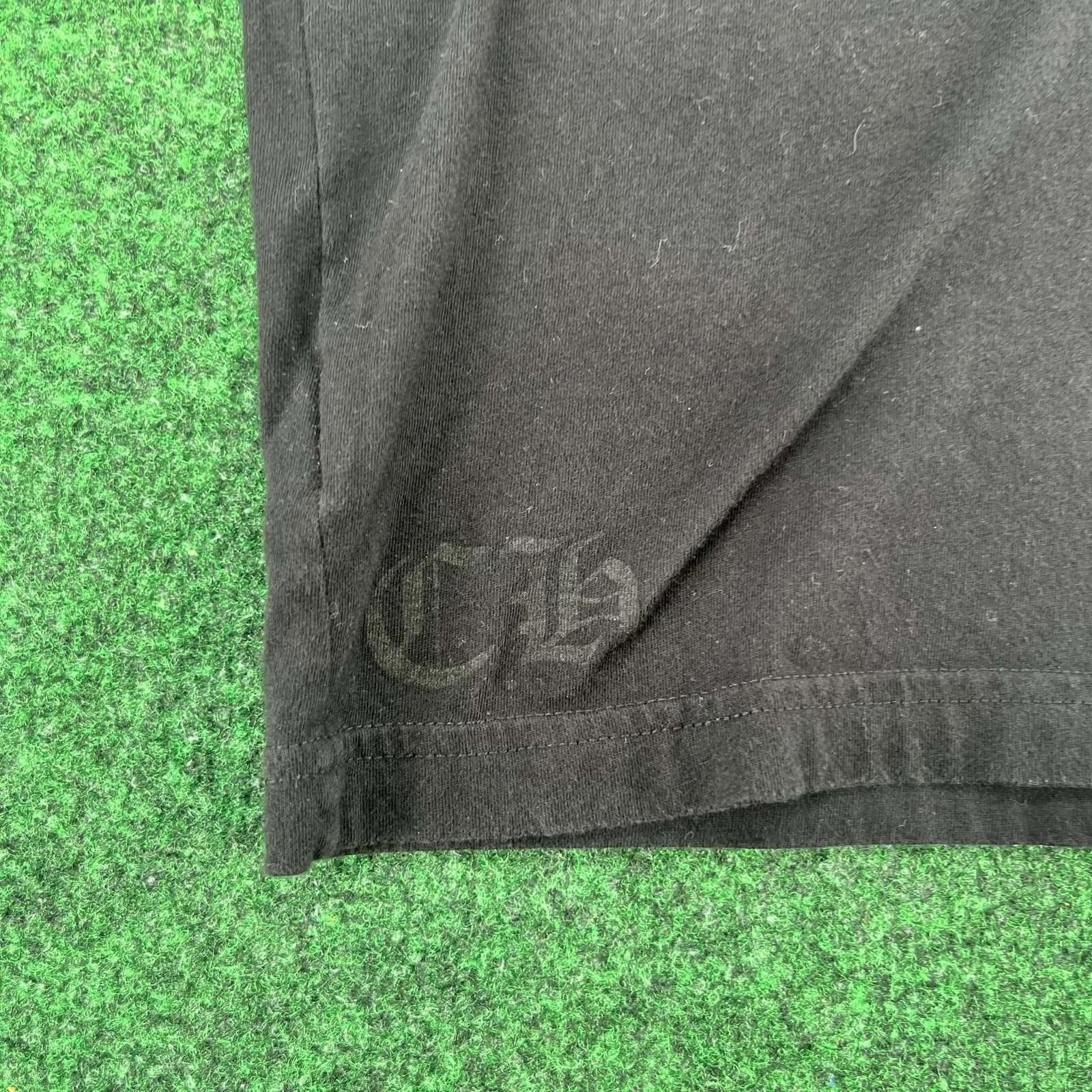 Chrome Hearts Chrome Hearts Horseshoe Tee Large Black Used L Size US L / EU 52-54 / 3 - 2 Thumbnail
