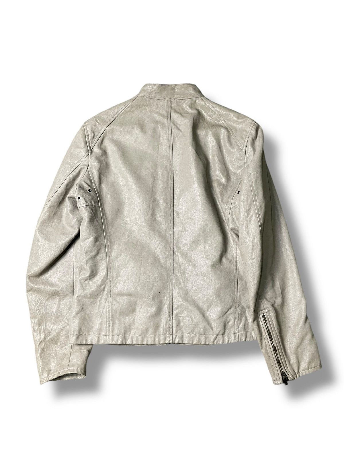 Japanese Brand × Uniqlo × Vintage Uniqlo Neo Garment Leather Jacket (107) Size US M / EU 48-50 / 2 - 7 Thumbnail