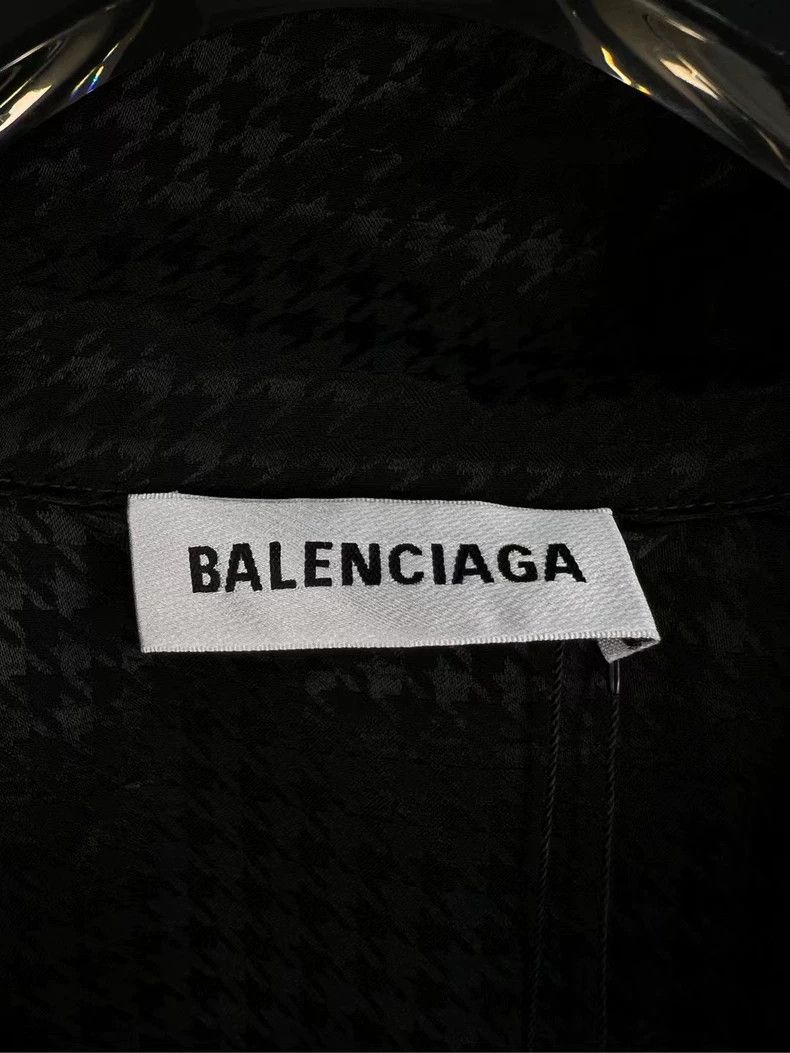 Balenciaga Balenciaga Houndstooth Double B Letter LOGO Zipper Jacket 2 Size US XS / EU 42 / 0 - 4 Thumbnail